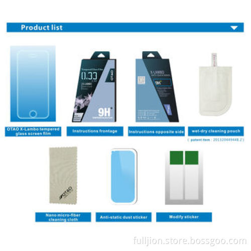 free sample for OTSGALGNE5-3F-P0.2mm 2.5D curved edge round angle tempered-glass screen protector fo